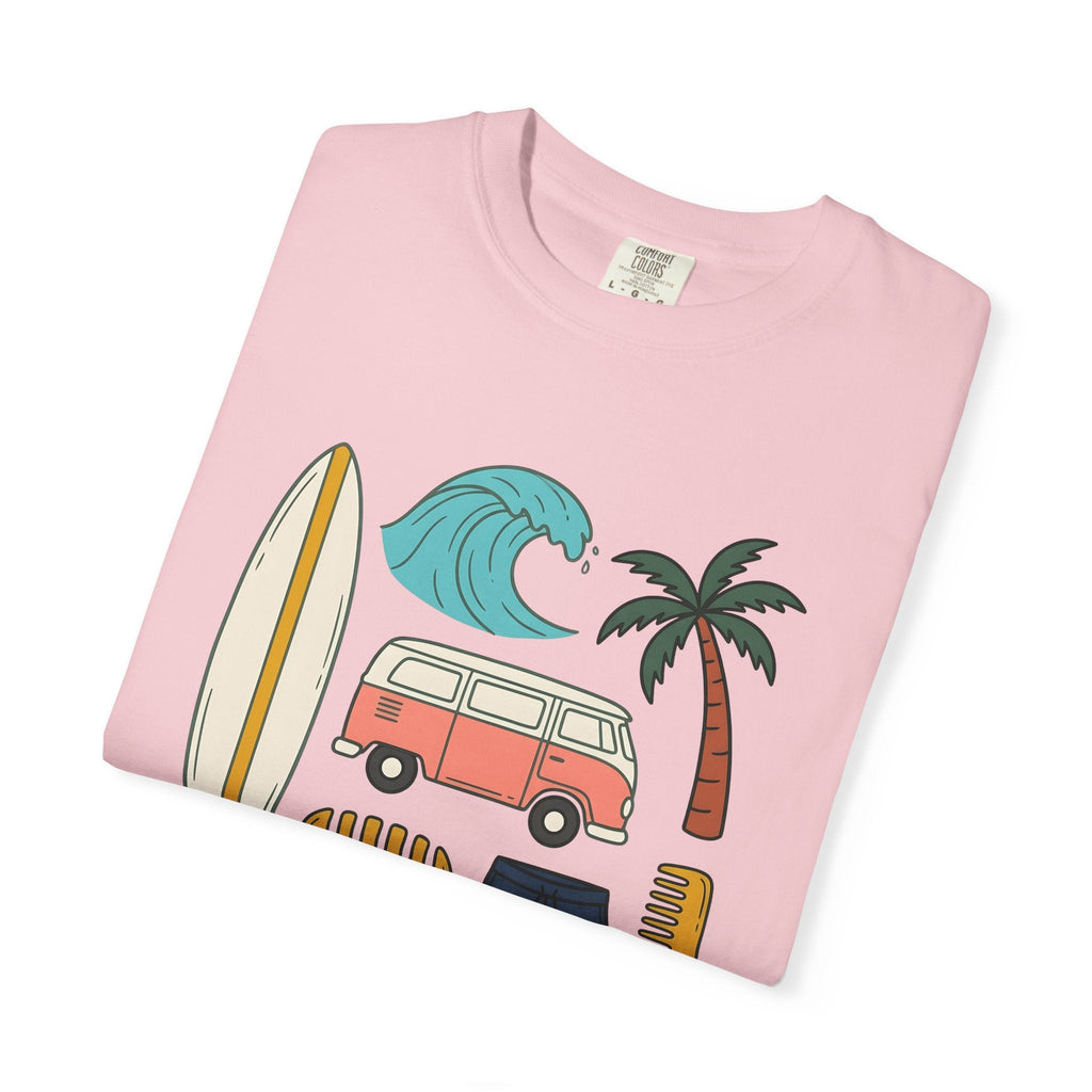 Beach Van Surfboard Shirt Surfing Ocean Unisex Gift Line product image 11