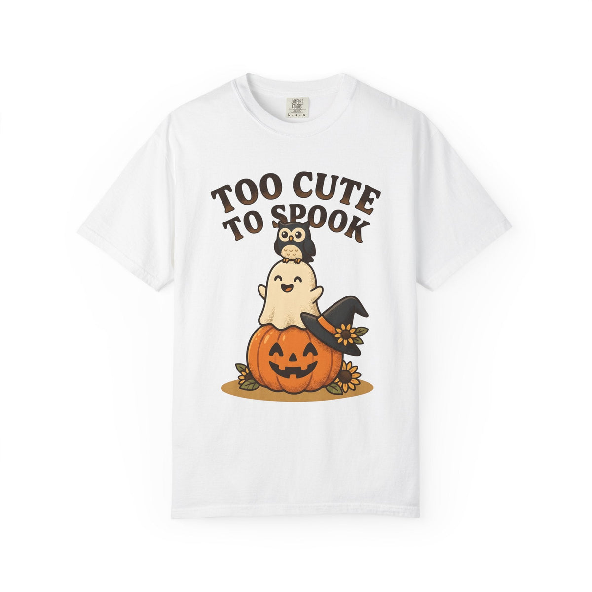 Pumpkin Bird Vintage T-Shirt – Cute Halloween Autumn product image 1