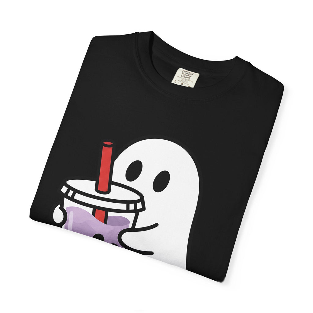 Spooky Bubble Tea Shirt Drinks Party Unisex Gift Cute Tee product image 15