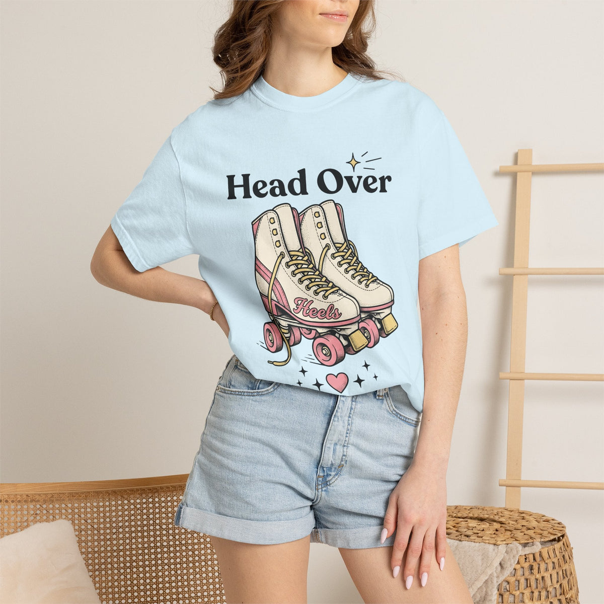Roller Skates Shirt St Valentine's Day Skating Unisex Gift product image 9