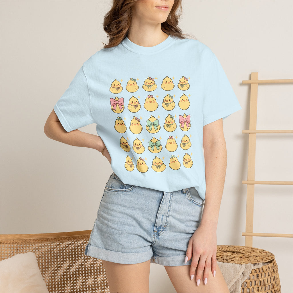 Baby Chick Drawing Shirt Easter Darling Unisex Gift Playful product image 9