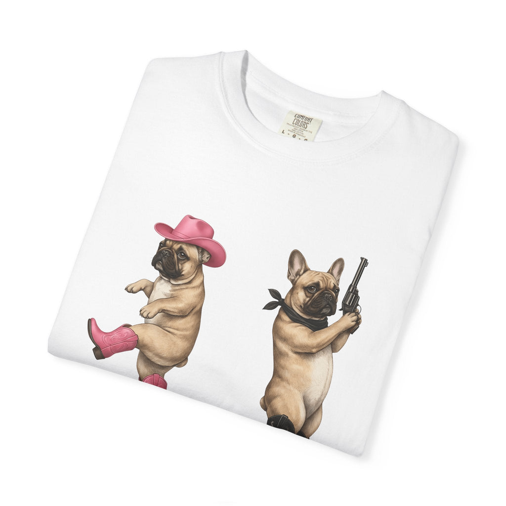 French Bulldog Shirt Cowgirl Animal Gift for Women Lifelike product image 5