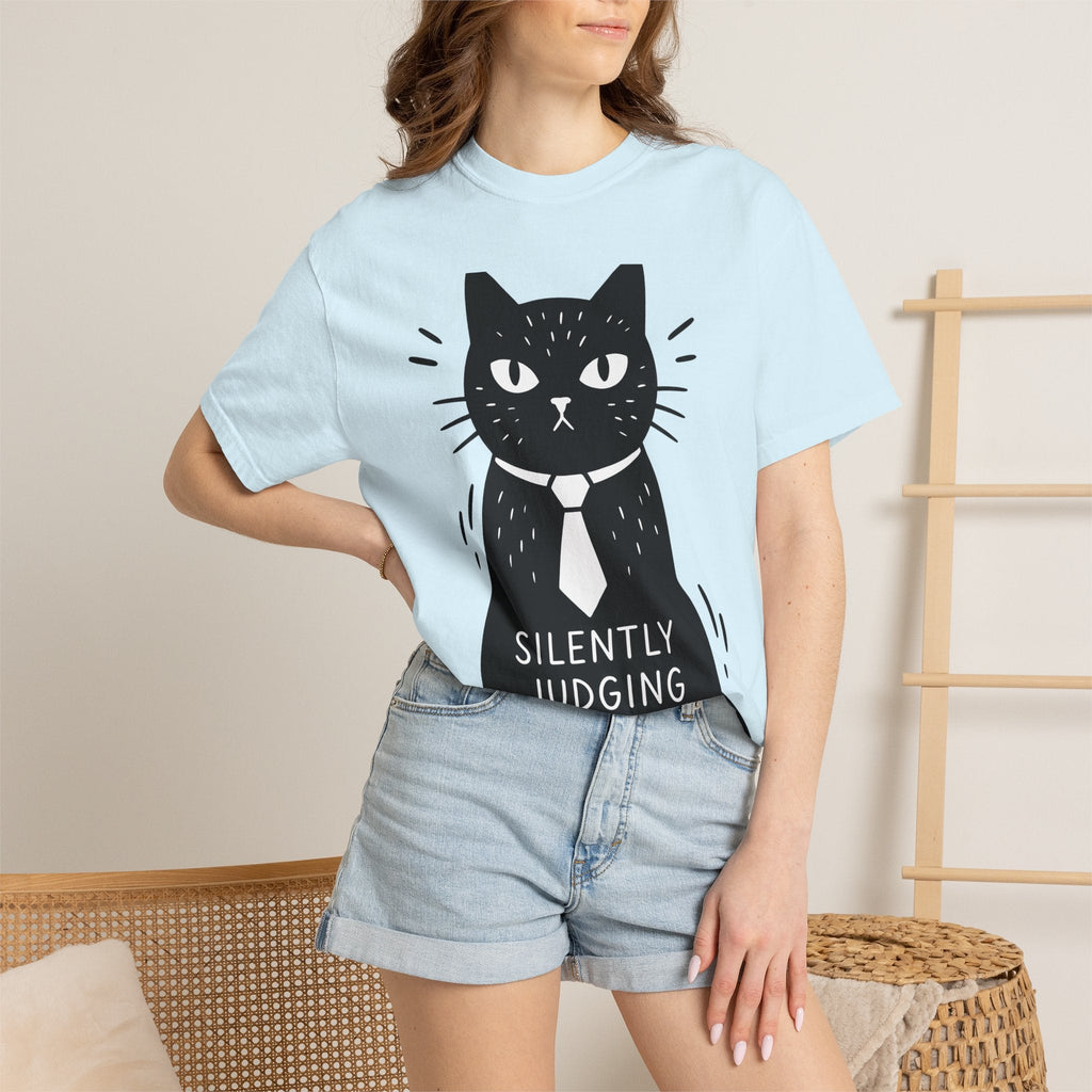 Black Cat Shirt Jokes Unisex Gift Comic Tee Kitty T-Shirt product image 9