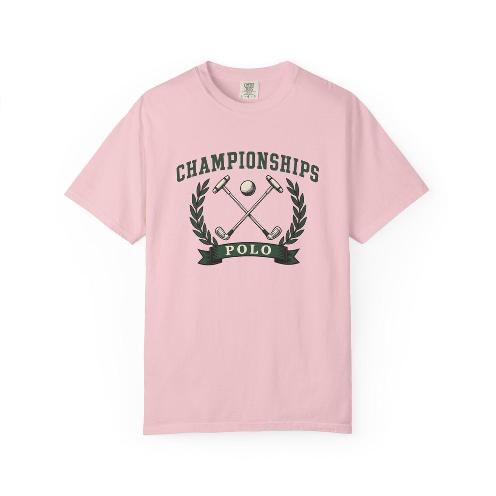 Polo Mallets Shirt Competition Unisex Gift Rustic Tee product image 3