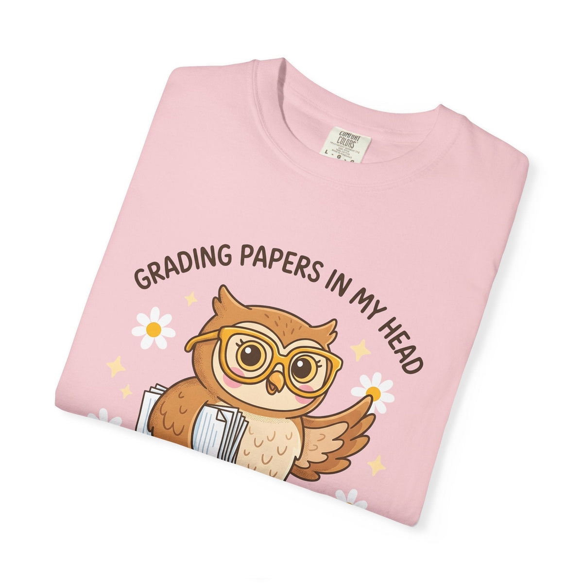 Owl Glasses Shirt Teachers Animal Unisex Gift Cute Tee product image 11