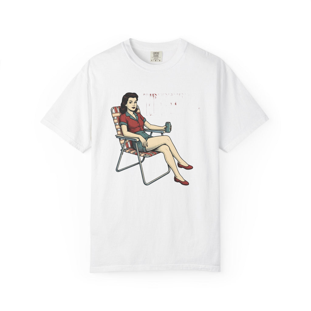 Pinup Woman Shirt 4th Of July Freedom Gift Women Throwback product image 1