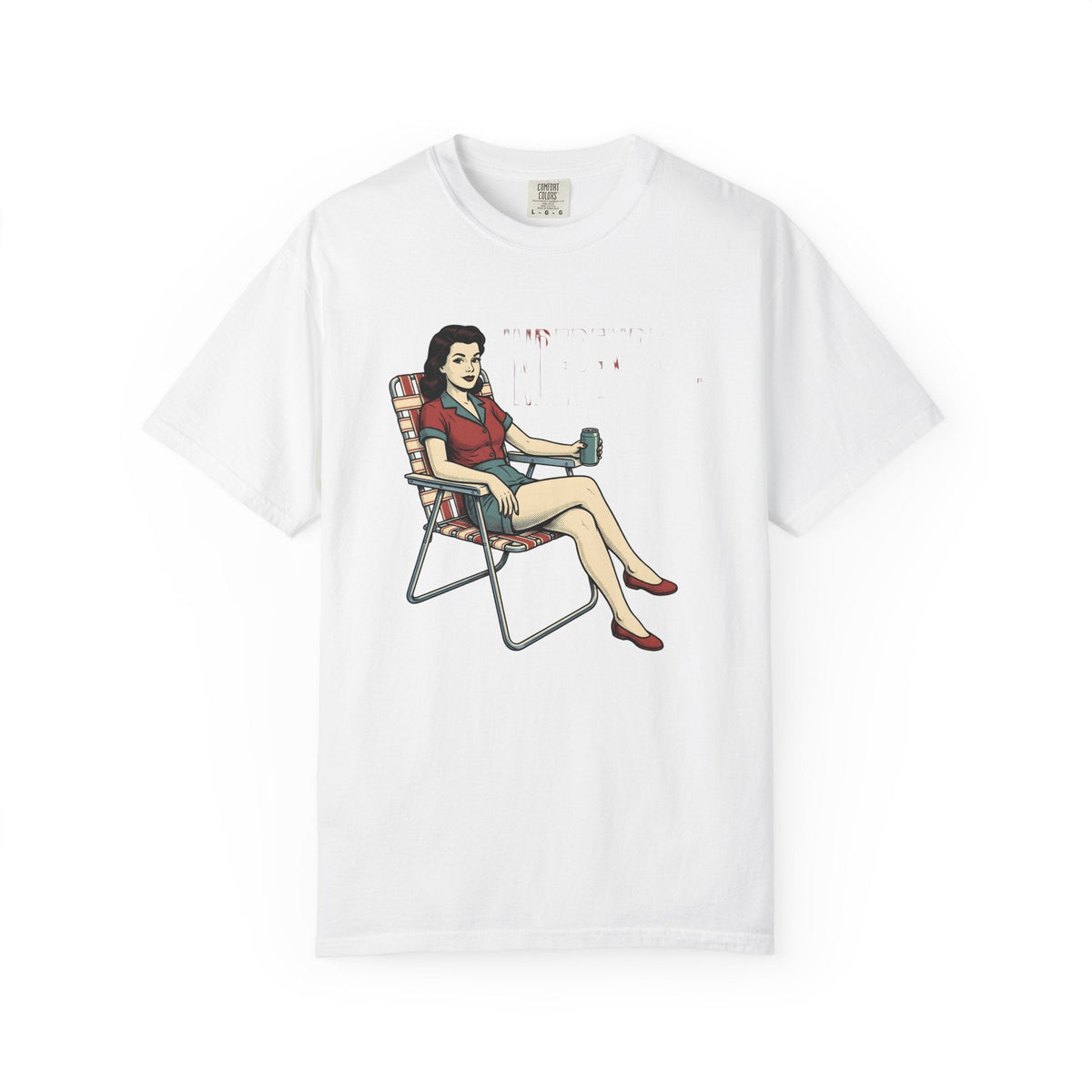 Pinup Woman Shirt 4th Of July Freedom Gift Women Throwback product image 1