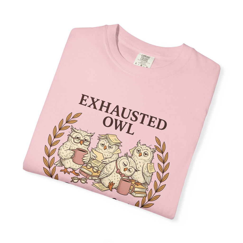 Sleepy Owls Line Art T-Shirt – Funny Teacher Educator product image 11