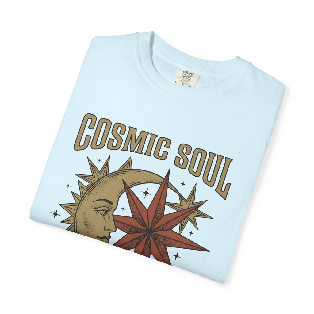 Moon Star Face Shirt Boho Chic Zodiac Unisex Gift Hand product image 8