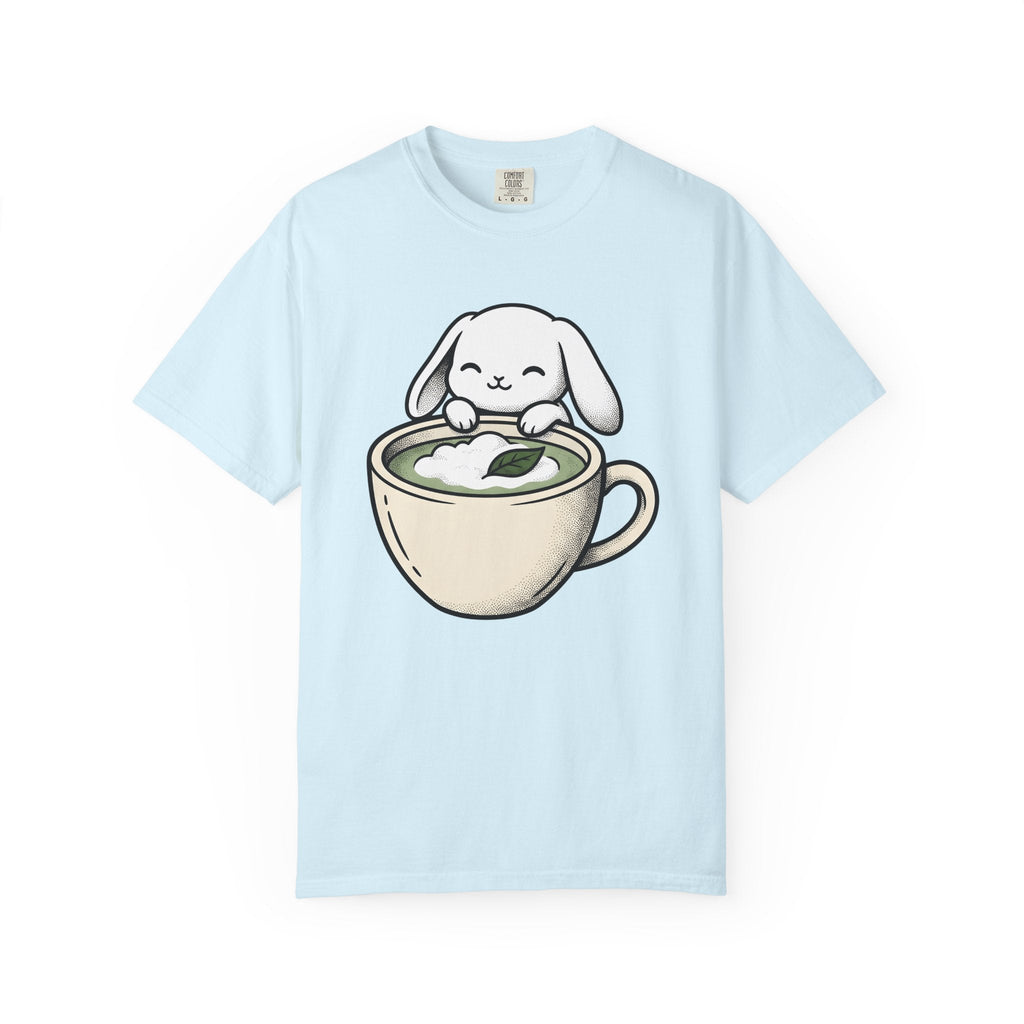 Rabbit Coffee Mug Shirt Coffee Pet Unisex Gift Cute Tee Bunny T-Shirt Coffee Fan
