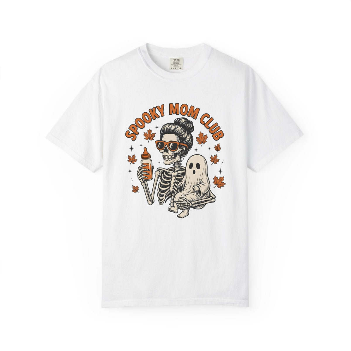 Bone Mom Spirit Baby Doodle T-Shirt – Spooky Halloween product image 1