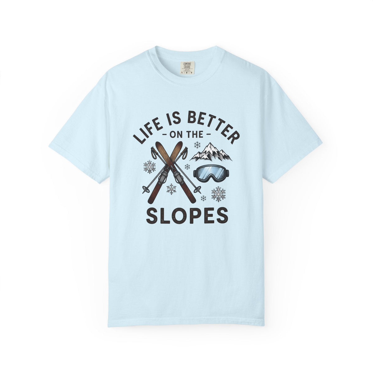 Snow Gear Shirt Skiing Frost Unisex Gift Aged Tee Winter product image 2