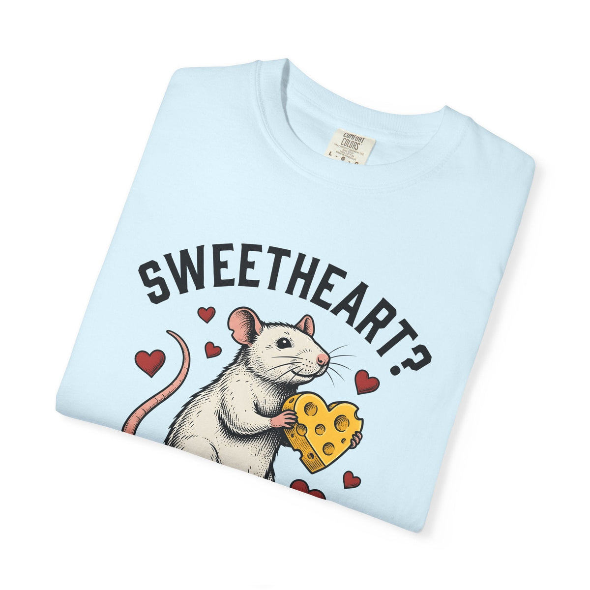 Rat Cheese Shirt Valentine's Day Animal Unisex Gift Vintage product image 8