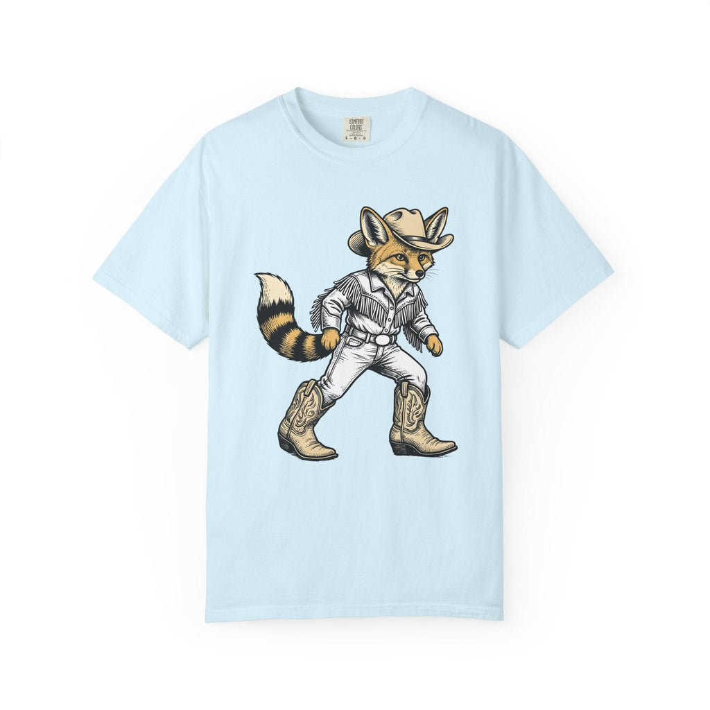 Fox Cowgirl Shirt Fauna Gift for Women Hand Drawn Tee Vixen product image 2