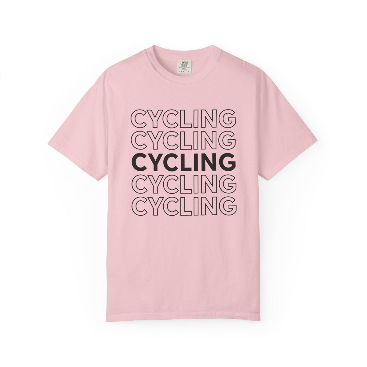 Bike Lettering Shirt Cycling Gym Unisex Gift Strong Tee product image 3