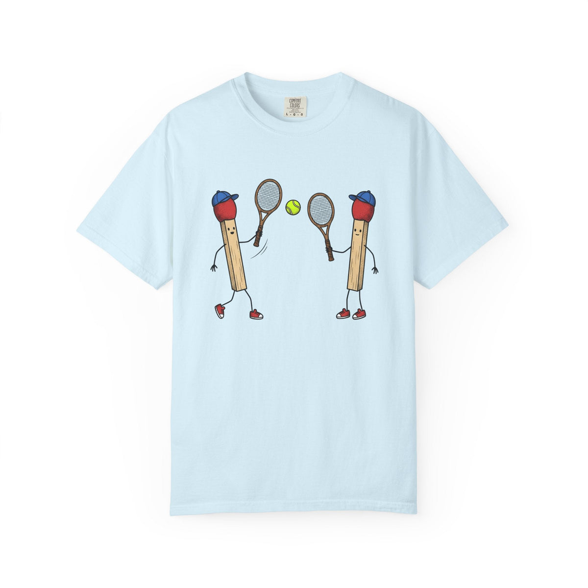Matchstick People Shirt Sports Tennis Balls Gift Women product image 2