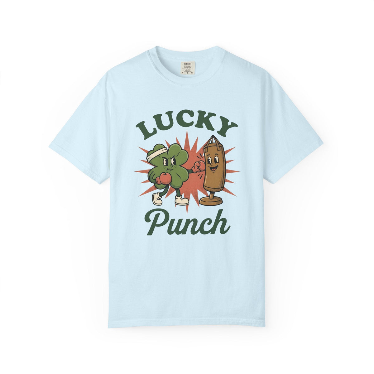 Lucky Boxer Shirt St Patrick's Day Comedy Gift Women Animated Tee Boxer T-Shirt Shamrock Fan Cartoon Tshirt Humor Graphic Sketch Boxing Bag