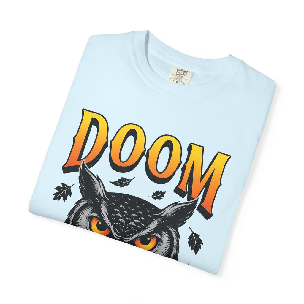 Owl Face Creepy T-Shirt – Spooky Halloween Wildlife product image 9