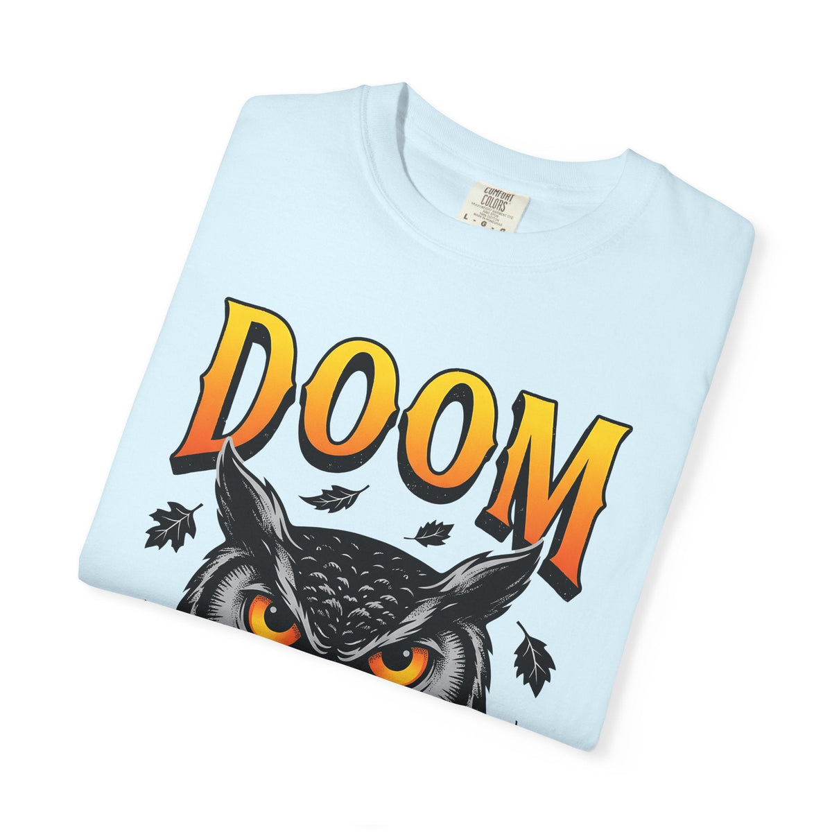 Owl Face Creepy T-Shirt – Spooky Halloween Wildlife product image 9