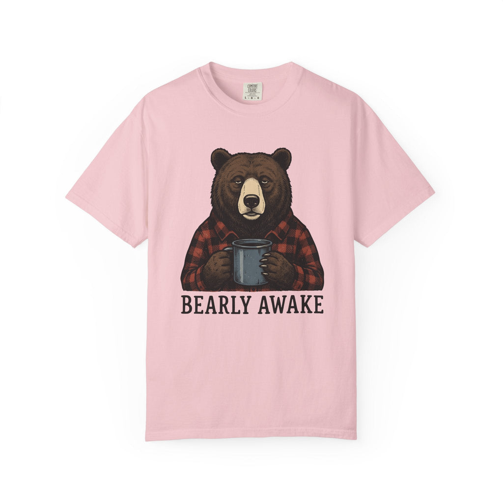 Mug Bear Shirt Christmas Cappuccino Unisex Gift Farmhouse Tee Teddy Bear T-Shirt