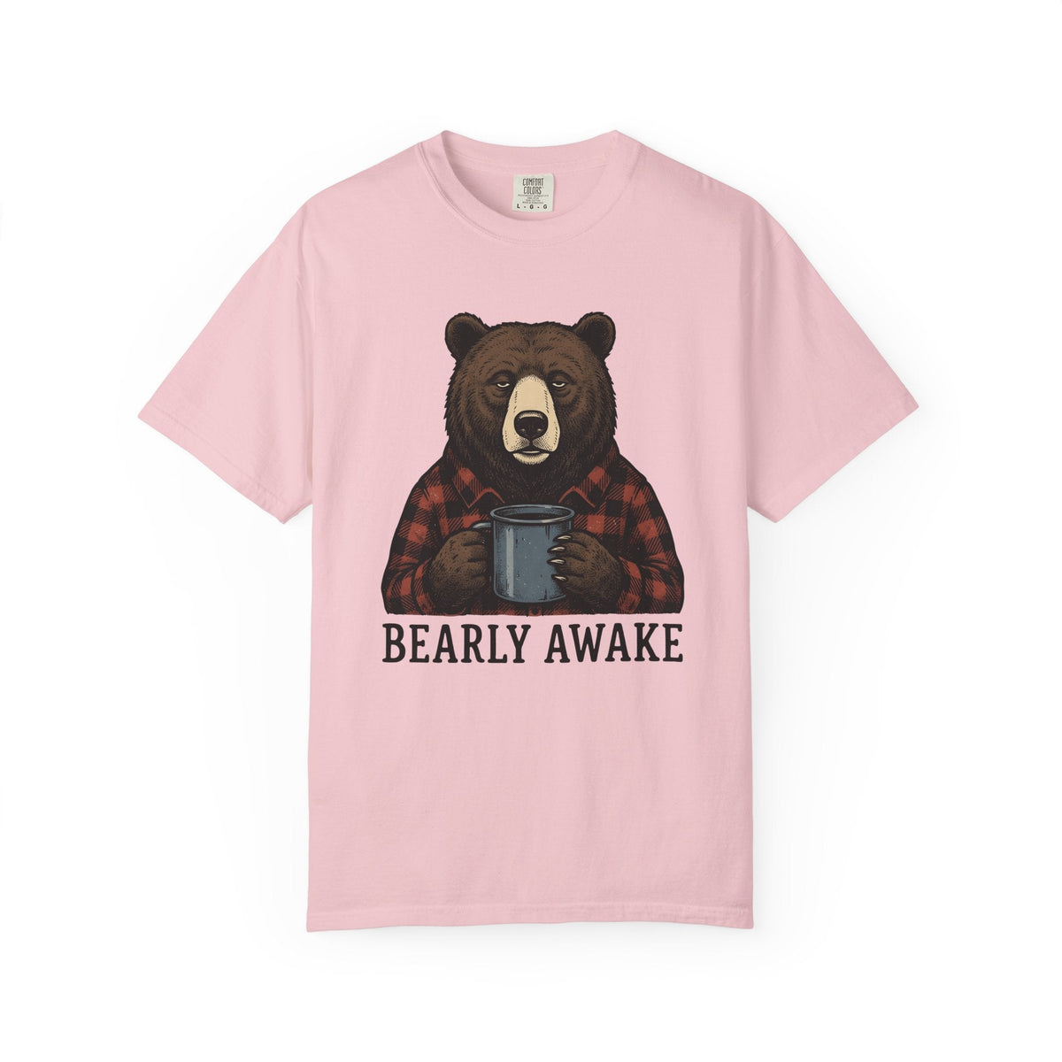 Mug Bear Shirt Christmas Cappuccino Unisex Gift Farmhouse Tee Teddy Bear T-Shirt