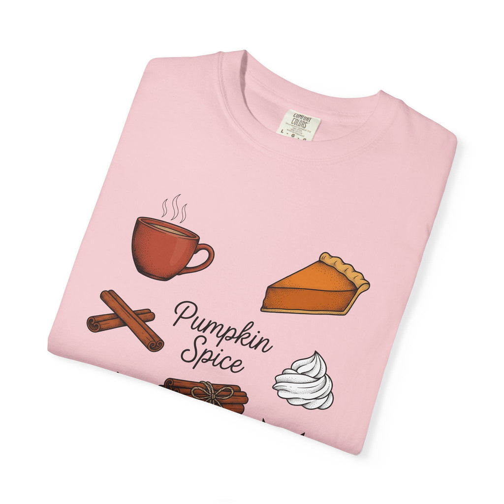 Pumpkin Spice Coffee Shirt Fall Gourmet Unisex Gift Rustic Tee Pumpkin Spice