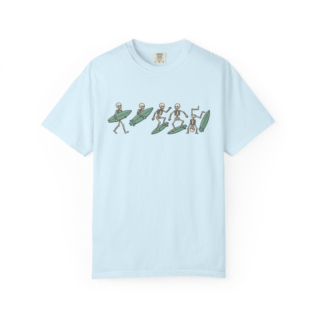 Skeleton Wave Riding Shirt Surfing Coast Unisex Gift product image 2