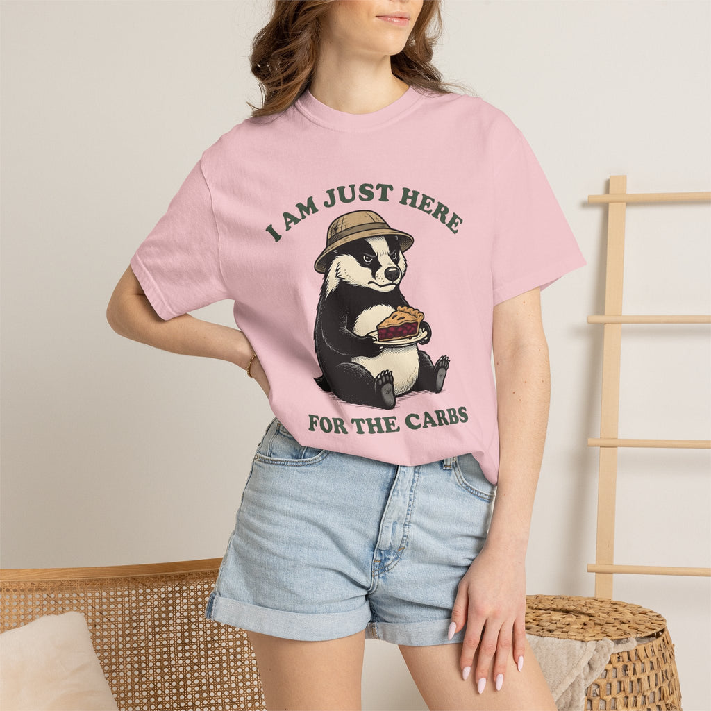 Badger Cake Shirt Desserts Critters Unisex Gift Heritage product image 12