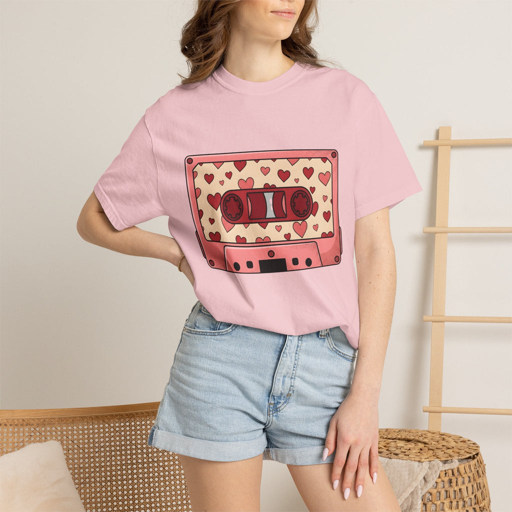 Tape Cassette Shirt Valentines Day Audio Unisex Gift Sketch product image 12