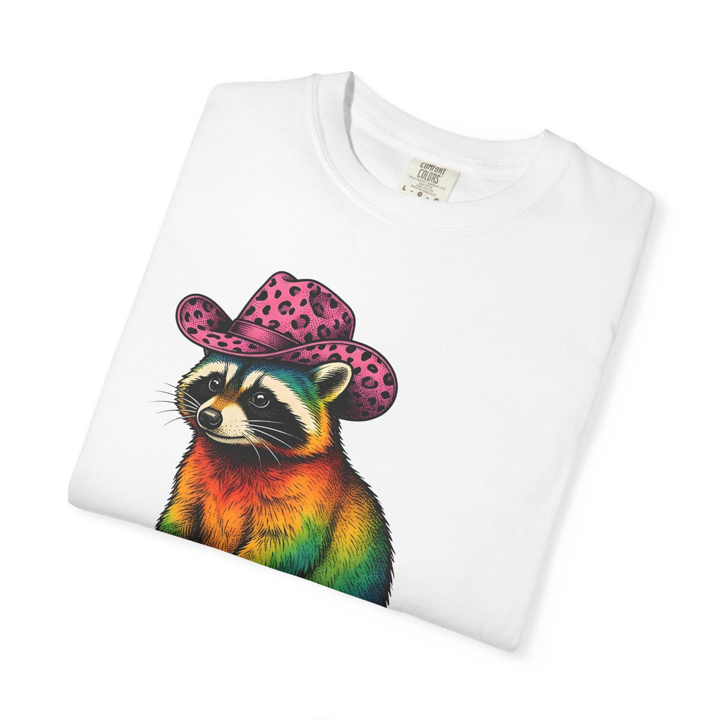 Colorful Raccoon Shirt Cowgirl Wildlife Gift for Women product image 5