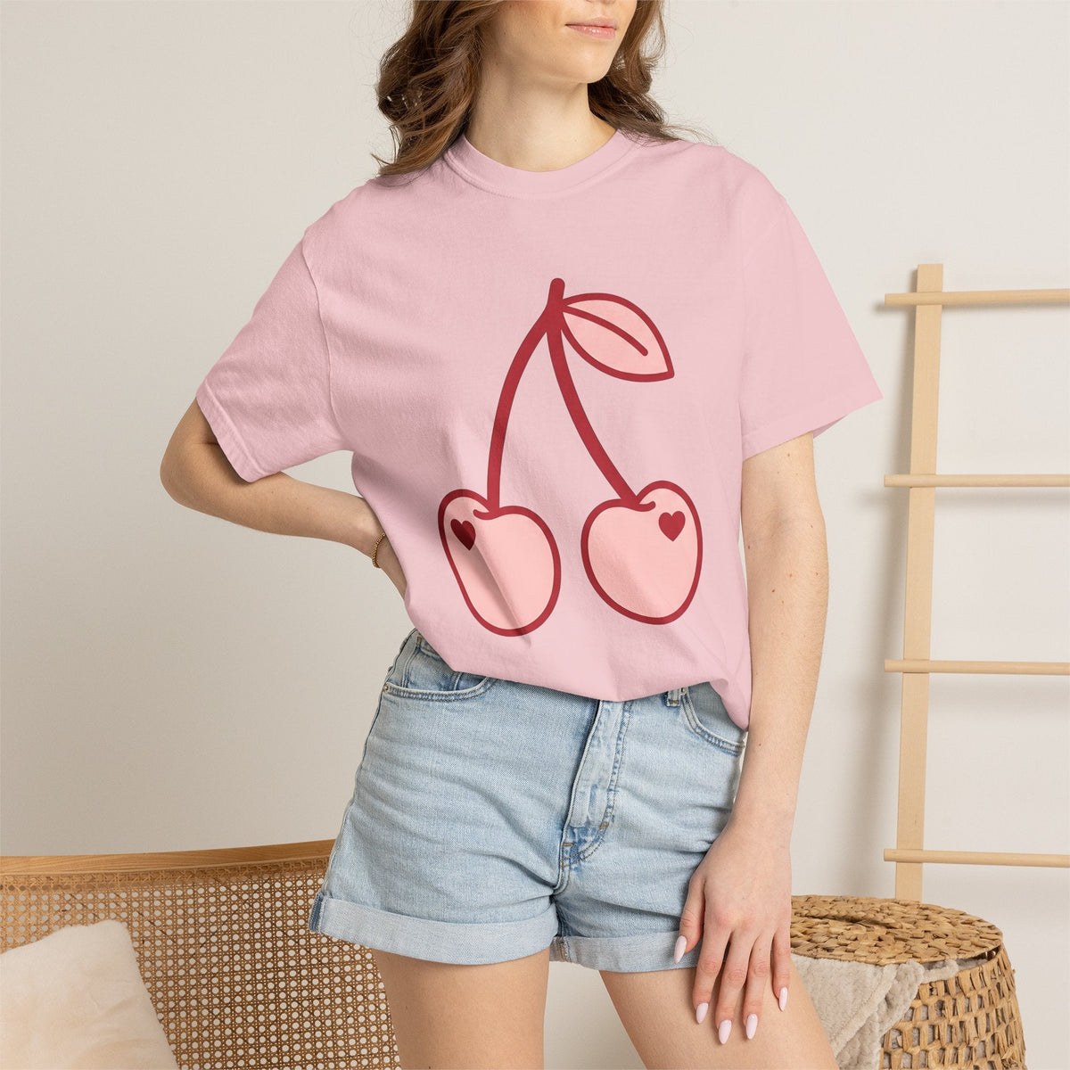 Cherry Couple Shirt Valentines Day Love Unisex Gift product image 12