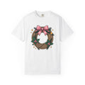 Cord Wreath Shirt Cowgirl Festive Gift for Women Hand Drawn product image 1