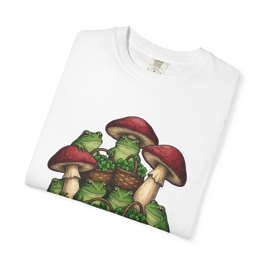 Frog Lucky Leaf Shirt St Patrick's Day Plants Unisex Gift product image 5