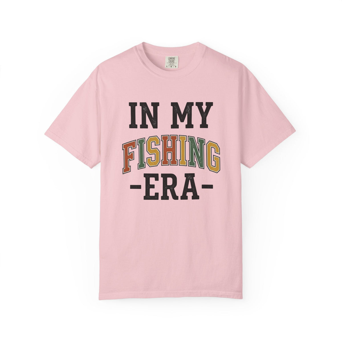 Varsity Patch Text Shirt Fishing Adventure Unisex Gift product image 3