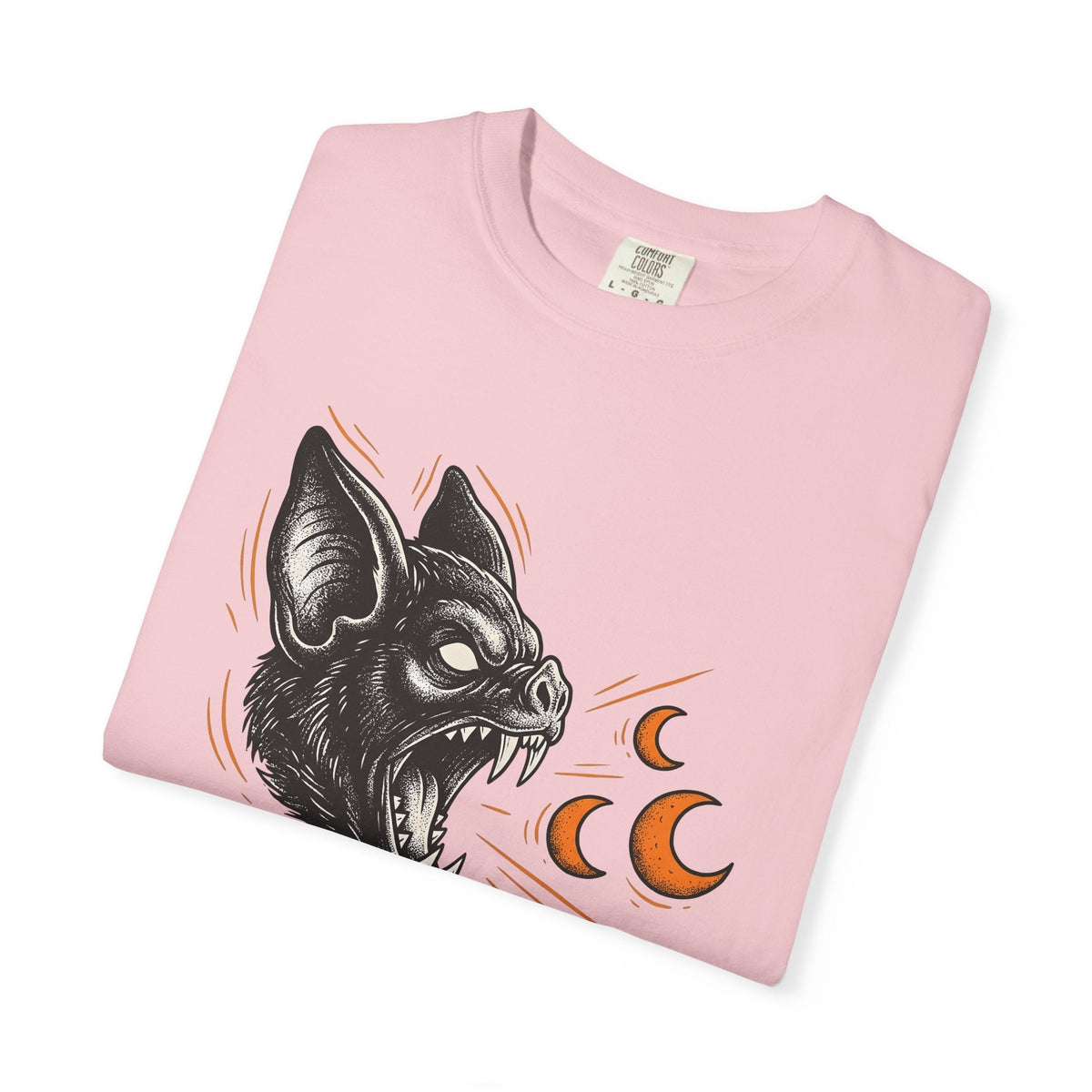 Bat Head Tattoo Style T-Shirt – Gothic Halloween Horror product image 12