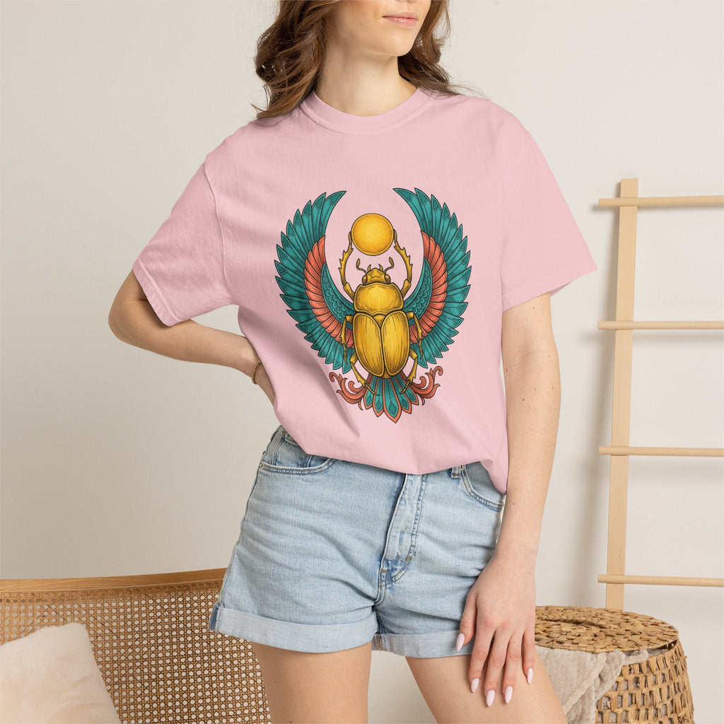 Scarab Bug Design Shirt Boho Chic Supernatural Gift Women product image 12