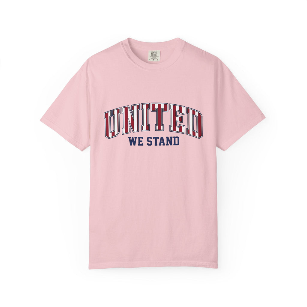 Patriotic Varsity Text Shirt America Holiday Gift Women product image 3