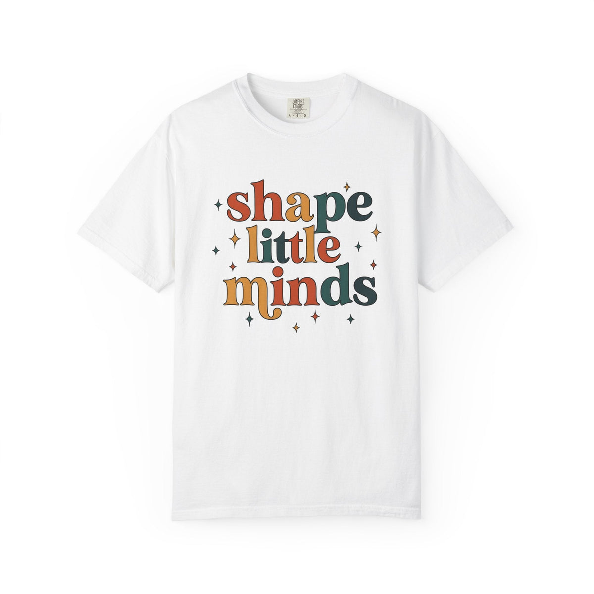 Bright Vintage Lettering Shirt Teacher Classroom Unisex product image 1