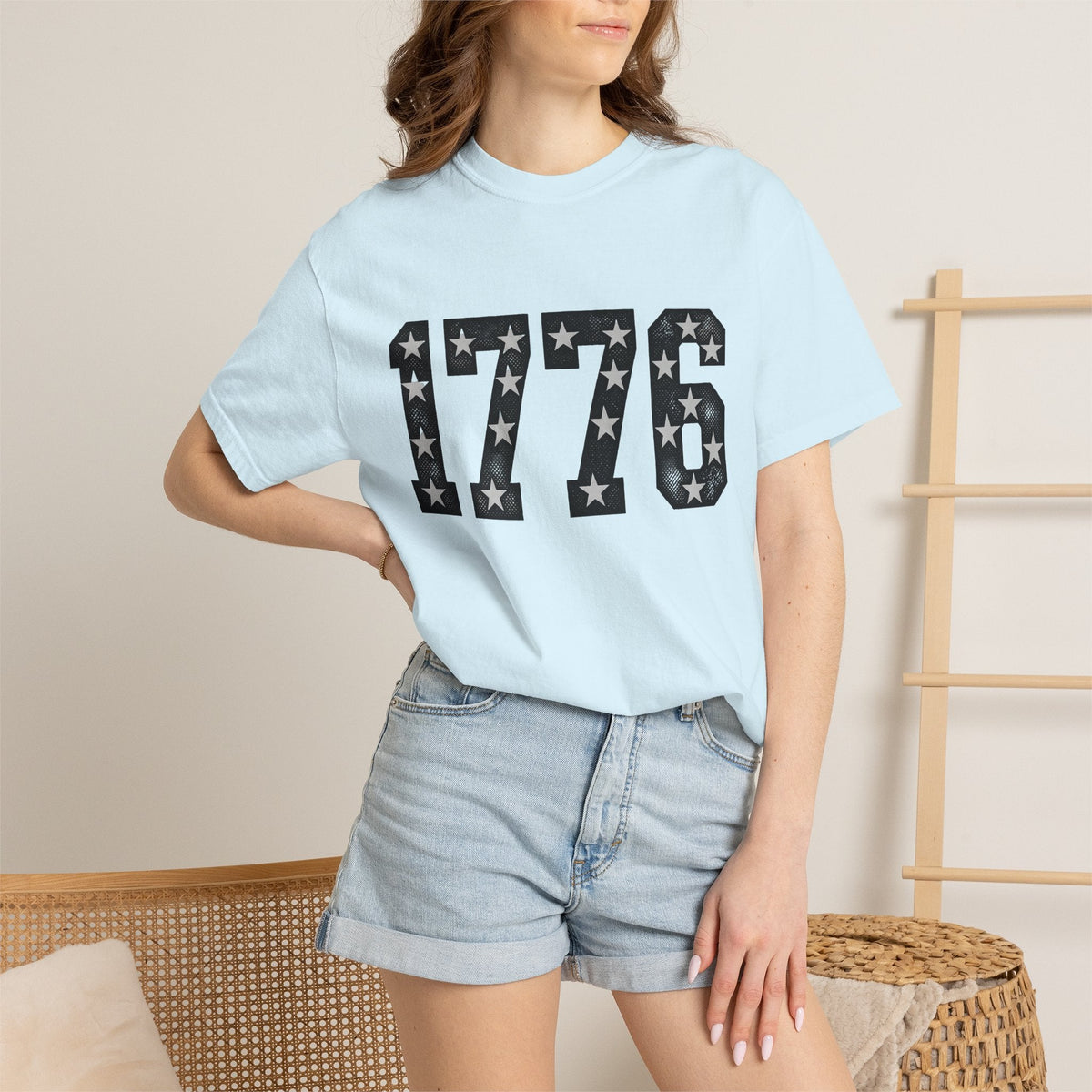 Patriotic Numbers Shirt 4th Of July Gift Women Vintage Tee product image 9
