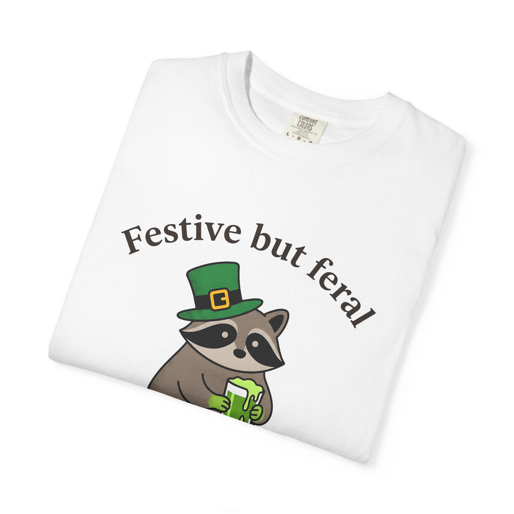 Raccoon Leprechaun Shirt St Patrick's Day Animal Unisex product image 5