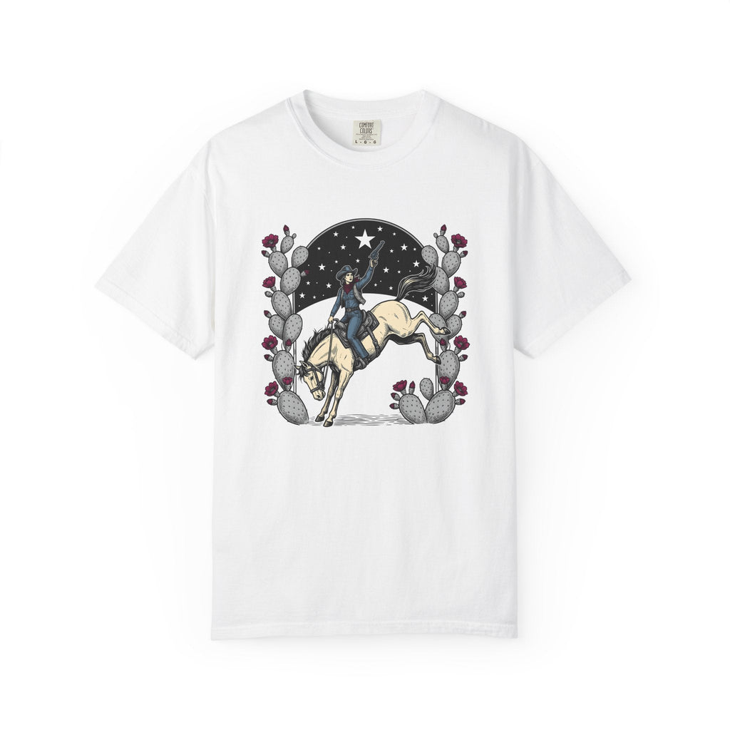 Cowgirl Horse Shirt Rodeo Gift for Women Vintage Tee product image 1