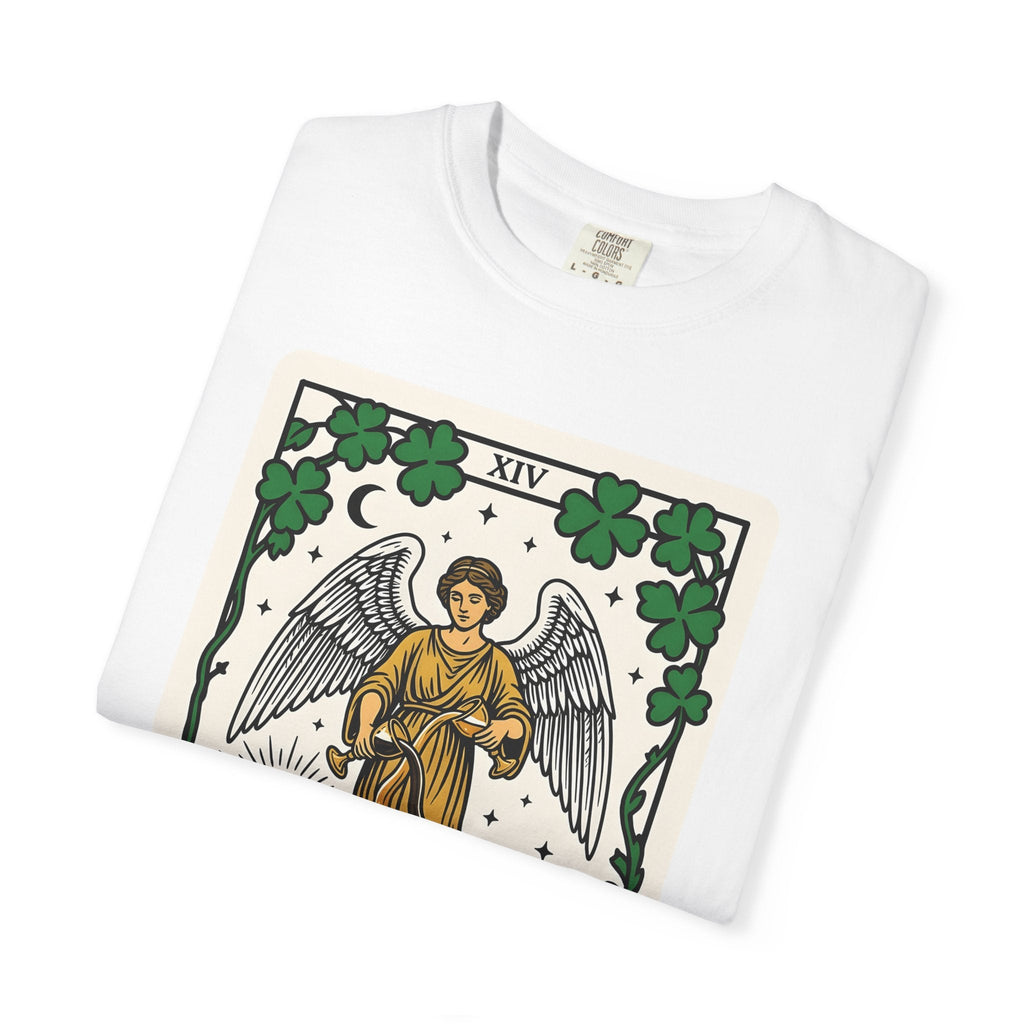 Angel Tarot Card Shirt St Patrick's Day Mystical Unisex product image 5
