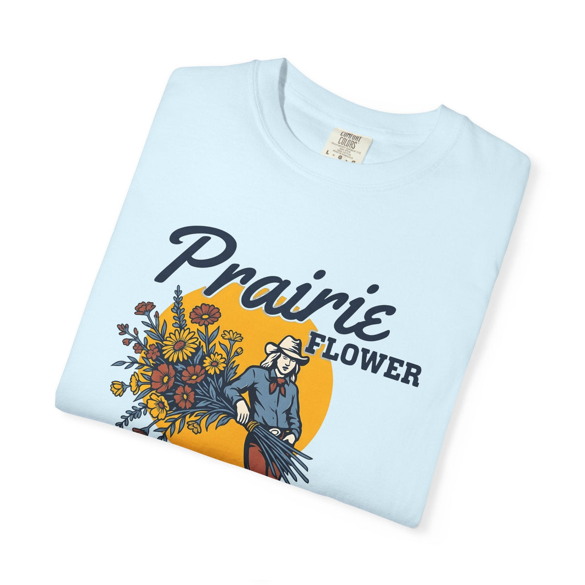 Cowgirl Flowers Shirt Ranch Gift Women Vintage Tee product image 8