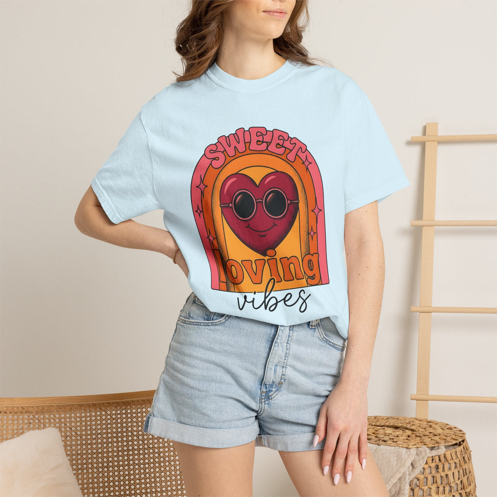 Heart Shades Shirt Valentine Romance Unisex Gift Vintage product image 9