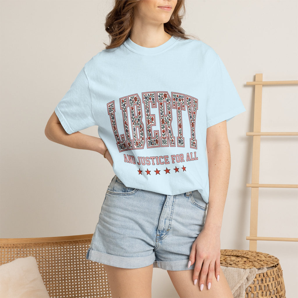 Flower Varsity Letters Shirt America Flag Unisex Gift Retro product image 9