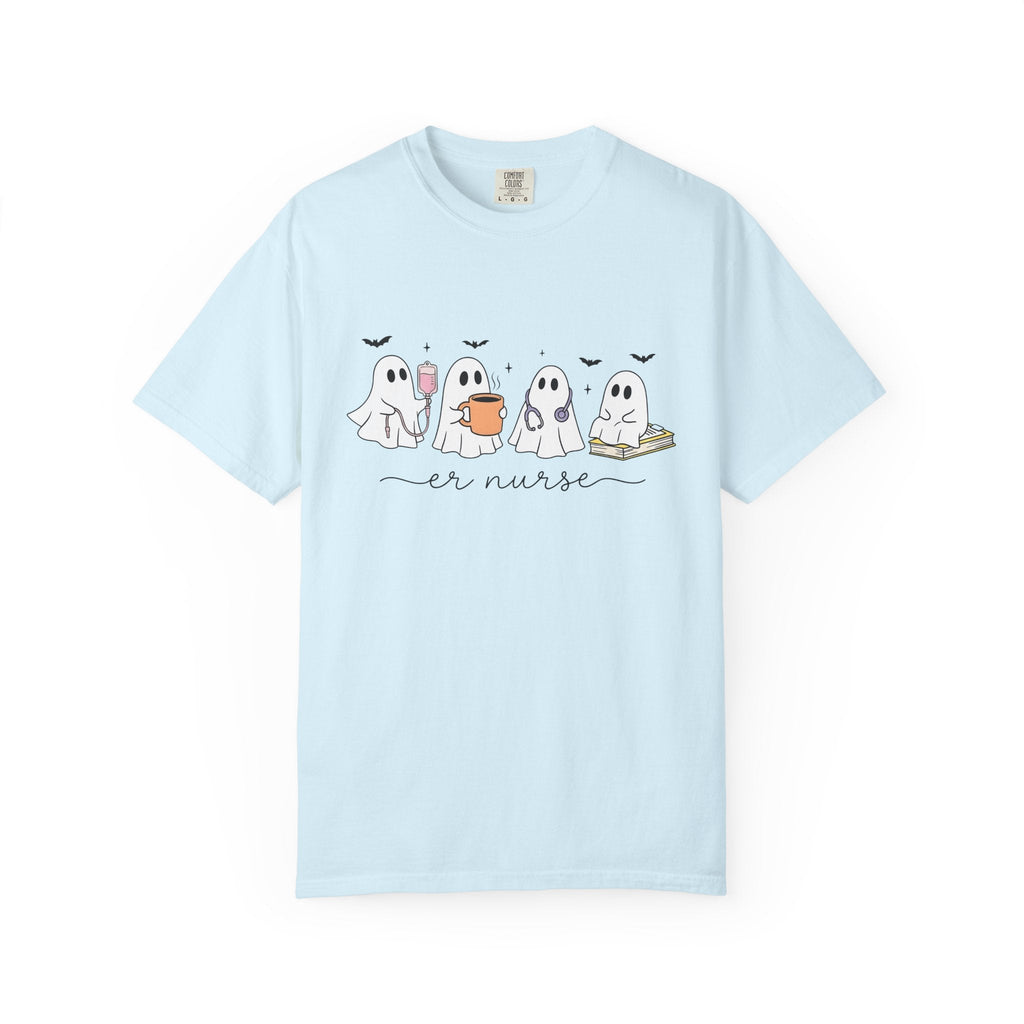 Ghost Nurse Shirt Halloween Unisex Gift Cute Tee Specter product image 2