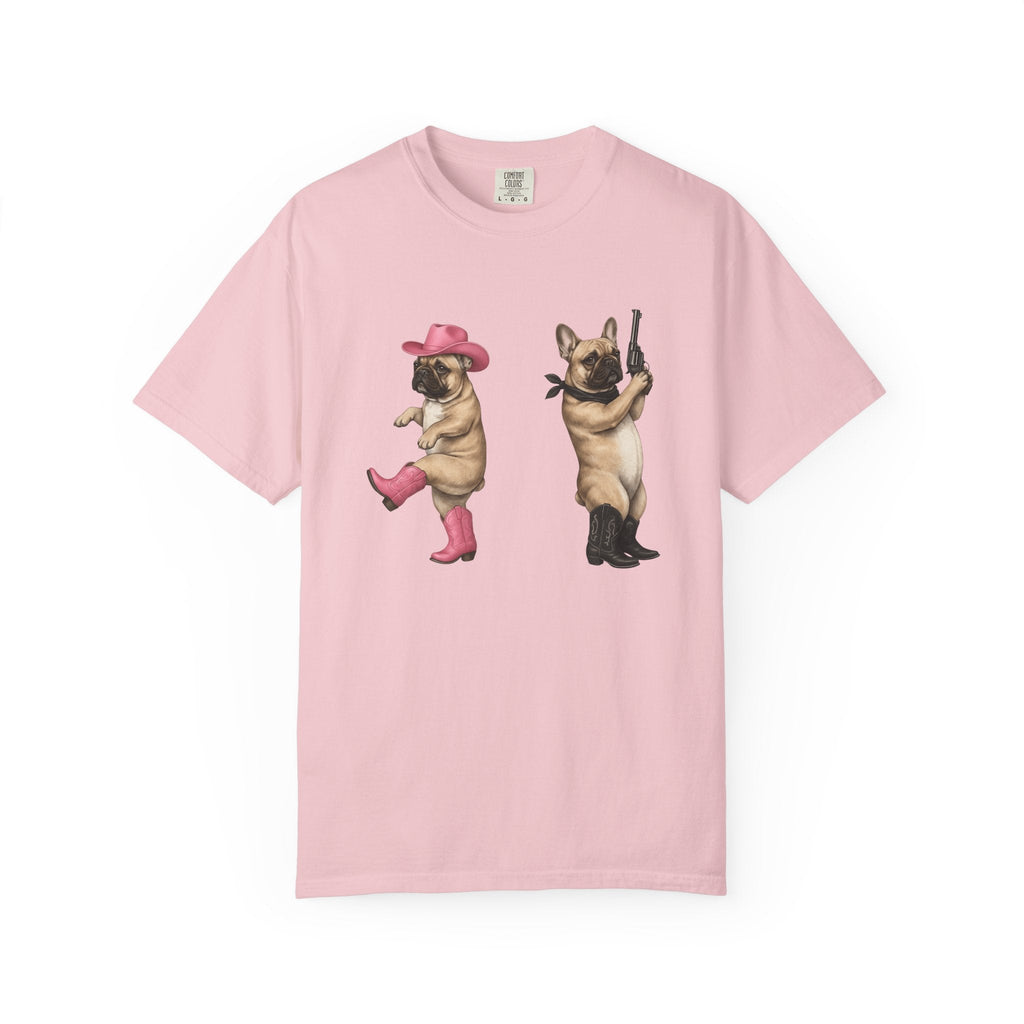 French Bulldog Shirt Cowgirl Animal Gift for Women Lifelike product image 3