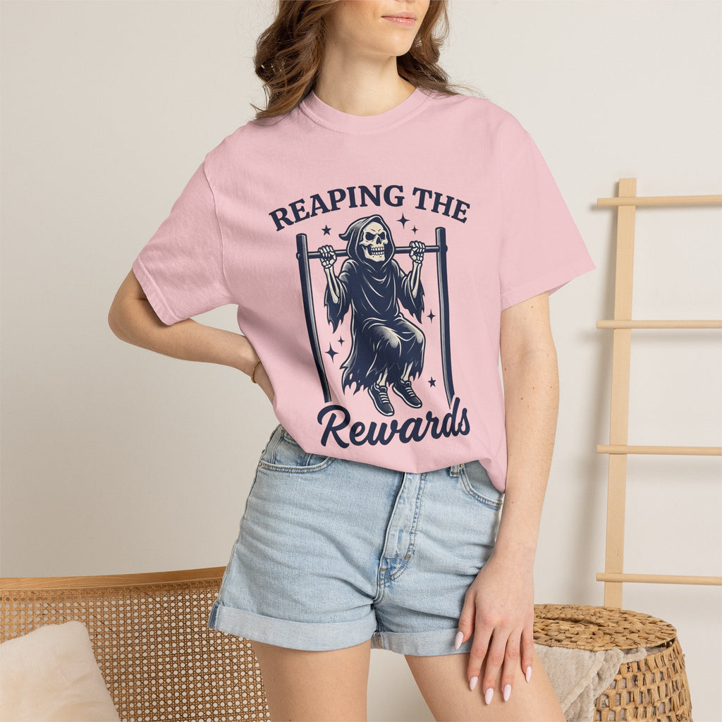 Skeleton Grim Shirt Halloween Training Unisex Gift Heritage product image 12
