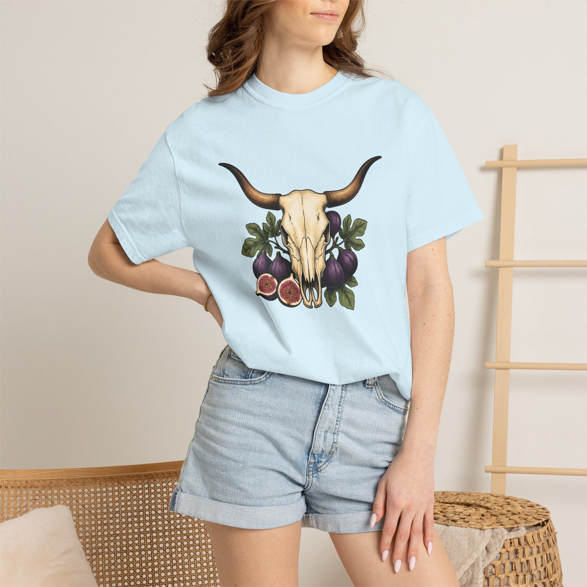 Cattle Skull Shirt Cowgirl Country Gift for Women Native product image 9