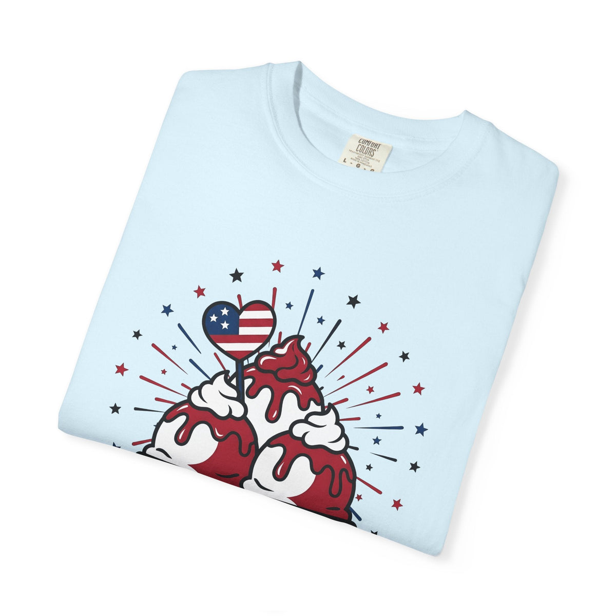 Ice Cream Scoop Shirt Desserts America Unisex Gift Kawaii product image 8